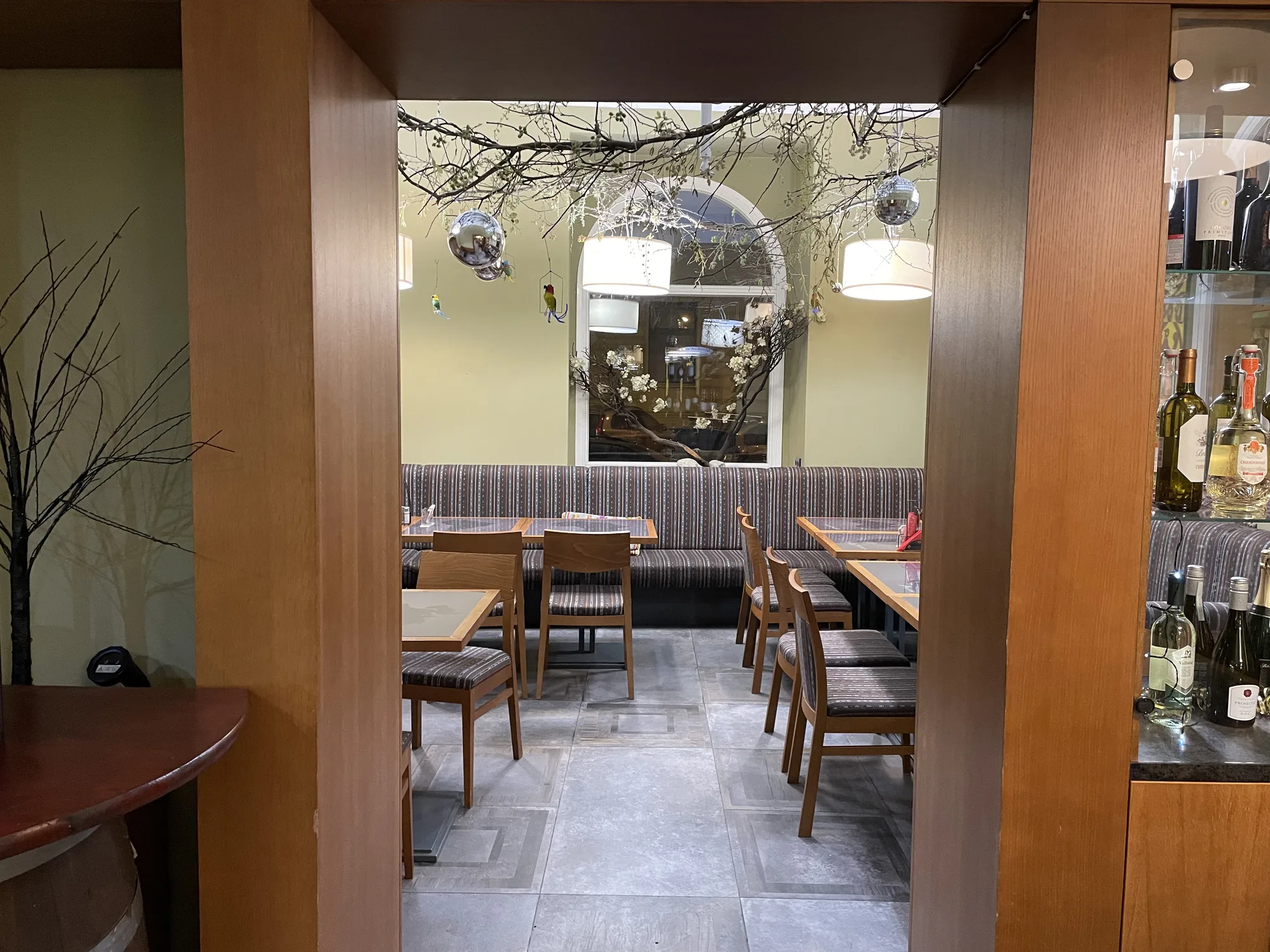 Interiér restaurace