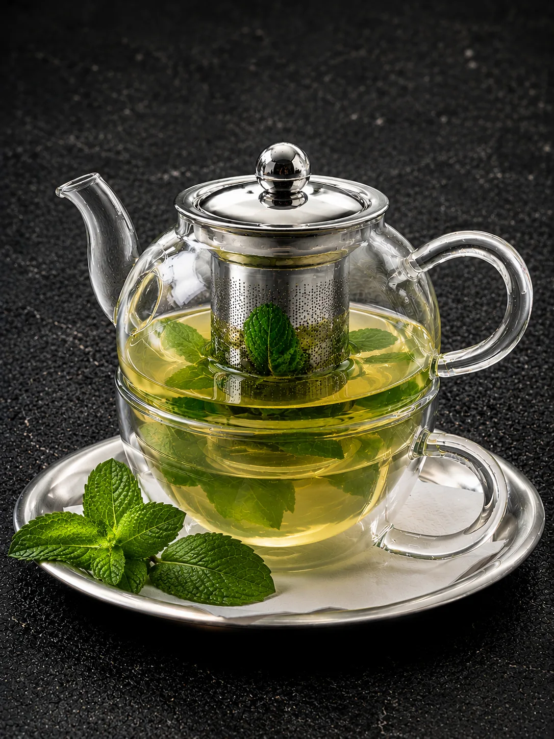 Čaj z čerstvé máty/ fresh mint tea