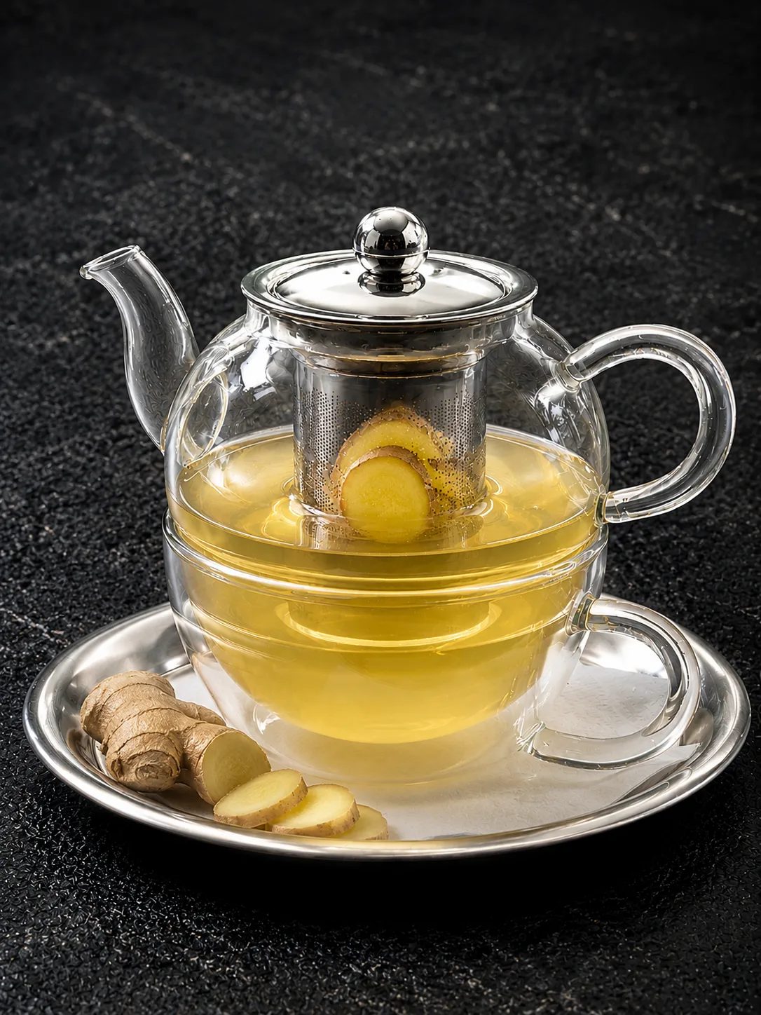 Čaj z čerstvého zázvoru/ Fresh ginger tea